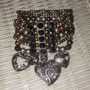 Beautiful! Hearts Bracelet